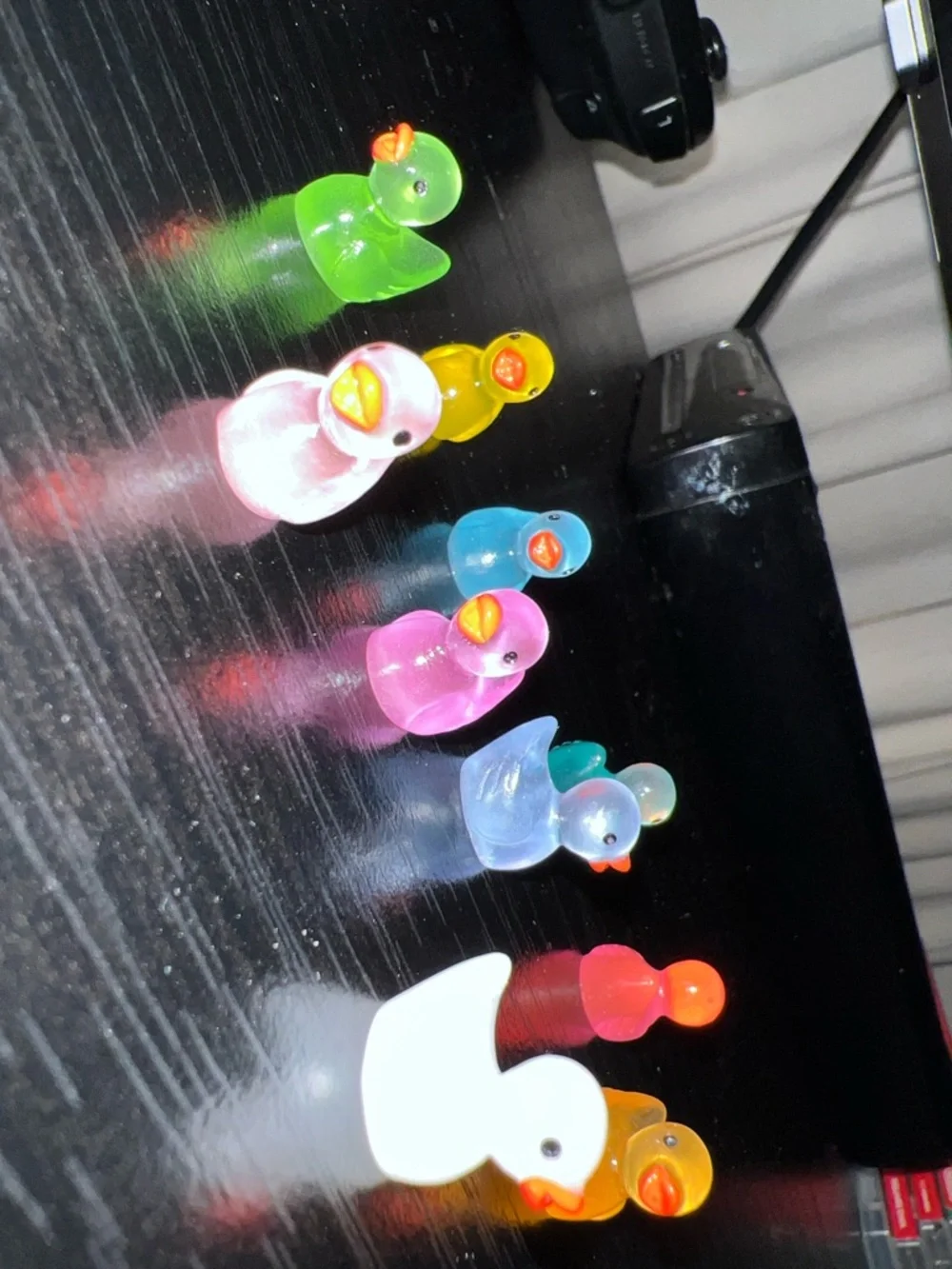 Assorted Mini Acrylic Ducks - Bright Multi-Color - Picture 6 of 9